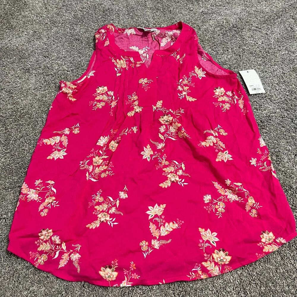 Croft & Barrow Womens Pink Tank size Small NWT